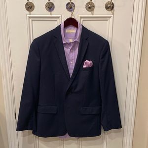 Men’s Navy Blue Suit.